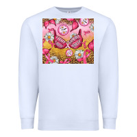 White Hour Breast Cancer Bra Premium Sweatshirt - Artiststas