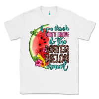 White if you drink don t drive do the watermelon crawl Classic Tee - Zillion Design Studio