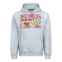 Heather Grey cupid's favorite lunch lady Urban Hoodie - MaliasSmallBusiness