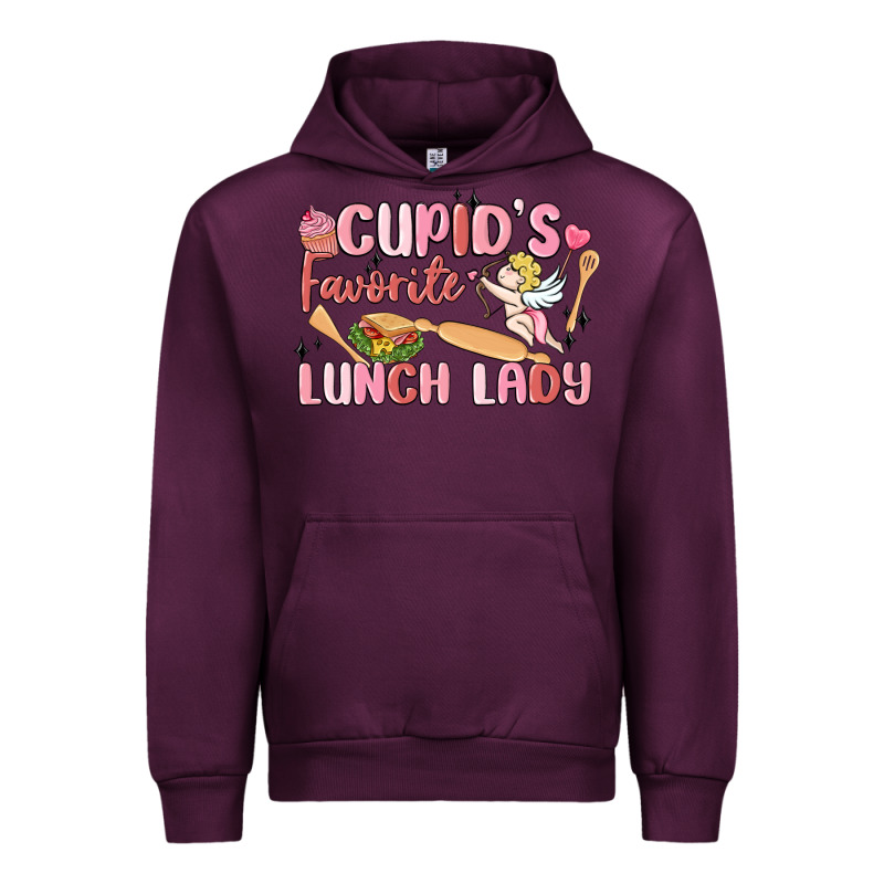 Cupid's Favorite Lunch Lady Urban Hoodie by MaliasSmallBusiness | Teevron