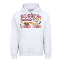 White cupid's favorite lunch lady Urban Hoodie - MaliasSmallBusiness