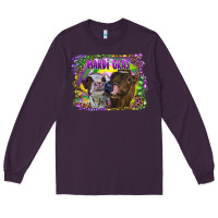 Plum Mardi Gras Heifers Long Sleeve Tee - RanaPortraitStore