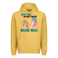 Antique Gold mess always stressed dance mom Premium Hoodie - MaliasSmallBusiness