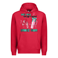 Cardinal mess always stressed dance mom Premium Hoodie - MaliasSmallBusiness