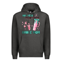 Charcoal Heather mess always stressed dance mom Premium Hoodie - MaliasSmallBusiness