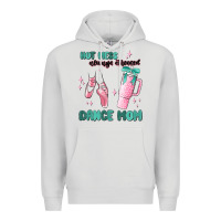 Dove Grey mess always stressed dance mom Premium Hoodie - MaliasSmallBusiness