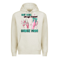 Oatmeal Heather mess always stressed dance mom Premium Hoodie - MaliasSmallBusiness