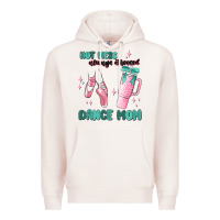 Pale Pink mess always stressed dance mom Premium Hoodie - MaliasSmallBusiness