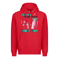 Red mess always stressed dance mom Premium Hoodie - MaliasSmallBusiness