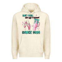 Sandshell mess always stressed dance mom Premium Hoodie - MaliasSmallBusiness