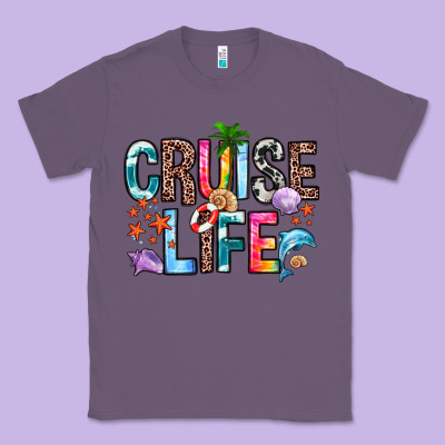 Cruise Life Classic Tee Designed By Zillion Design Studio
