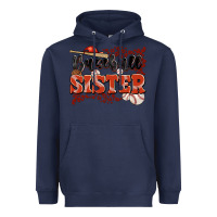 Navy baseball sister Heavyweight Hoodie - JahusDesignShop