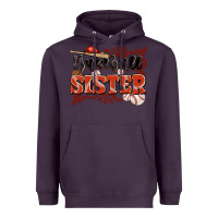 Plum baseball sister Heavyweight Hoodie - JahusDesignShop