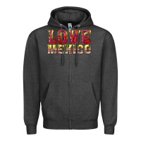Love Mexico Zipper Hoodie | Teevron