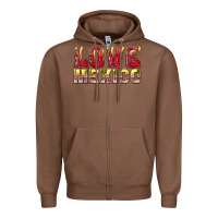 Chestnut Love Mexico Zipper Hoodie - texasbilliewilder