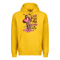 Lemon valentine cross Premium Hoodie - MaliasSmallBusiness