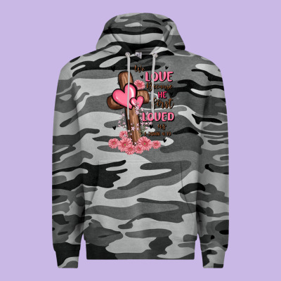 Valentine Cross Premium Hoodie Designed By Maliassmallbusiness
