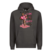 Smoke valentine cross Premium Hoodie - MaliasSmallBusiness