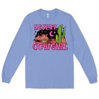 Colony Blue desert cowgirl Long Sleeve Tee - Zillion Design Studio