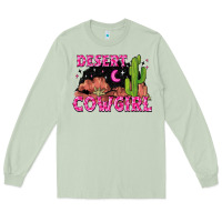Matcha desert cowgirl Long Sleeve Tee - Zillion Design Studio