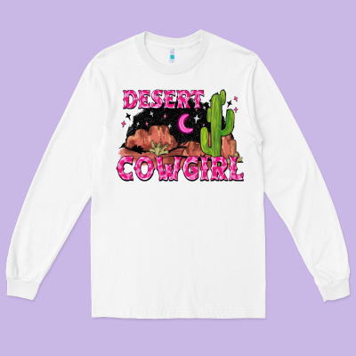 Desert Cowgirl Long Sleeve Tee Designed By Zillion Design Studio