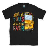 Black best bus driver ever Classic Tee - texasbilliewilder