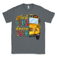 Charcoal Heather best bus driver ever Classic Tee - texasbilliewilder