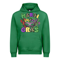 Emerald mardi gras Urban Hoodie - MaliasSmallBusiness