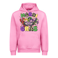 Fuchsia Pink mardi gras Urban Hoodie - MaliasSmallBusiness
