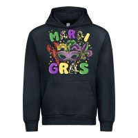 Navy mardi gras Urban Hoodie - MaliasSmallBusiness