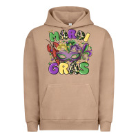 Pigment Burro mardi gras Urban Hoodie - MaliasSmallBusiness