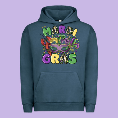Mardi Gras Urban Hoodie Designed By Maliassmallbusiness