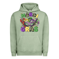 Pigment Oil Green mardi gras Urban Hoodie - MaliasSmallBusiness