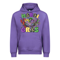 Tulip mardi gras Urban Hoodie - MaliasSmallBusiness