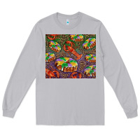 Moon Dust Mardi gras king cake and crawfish Long Sleeve Tee - RanaPortraitStore