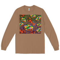Toasted Coconut Mardi gras king cake and crawfish Long Sleeve Tee - RanaPortraitStore