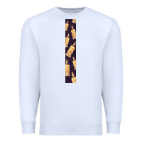 White Halloween Key Fob Premium Sweatshirt - BundleAndBundleShop