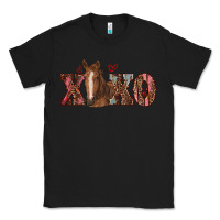 Black xoxo horse Classic Tee - RanaPortraitStore