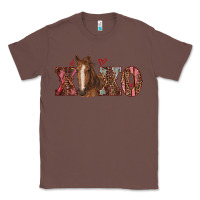 Chestnut xoxo horse Classic Tee - RanaPortraitStore