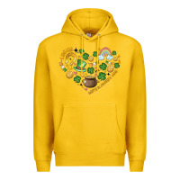 Lemon st patricks  hearts Premium Hoodie - MaliasSmallBusiness