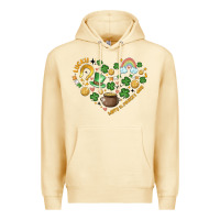 Pina Colada st patricks  hearts Premium Hoodie - MaliasSmallBusiness