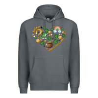 Rock st patricks  hearts Premium Hoodie - MaliasSmallBusiness