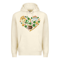 Sandshell st patricks  hearts Premium Hoodie - MaliasSmallBusiness