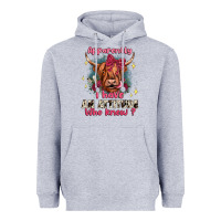 Heather Grey apparently i have an attitude who knew Heavyweight Hoodie - JahusDesignShop