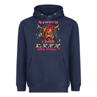 Navy apparently i have an attitude who knew Heavyweight Hoodie - JahusDesignShop