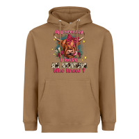 Toasted Coconut apparently i have an attitude who knew Heavyweight Hoodie - JahusDesignShop