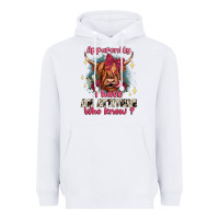 White apparently i have an attitude who knew Heavyweight Hoodie - JahusDesignShop