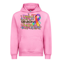 Fuchsia Pink lynch syndrome warrior Urban Hoodie - NancyCooperArtShop