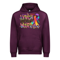 Mauve Wine lynch syndrome warrior Urban Hoodie - NancyCooperArtShop
