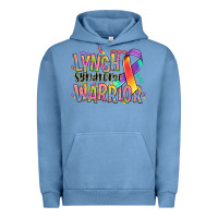 Pigment Pebble Blue lynch syndrome warrior Urban Hoodie - NancyCooperArtShop